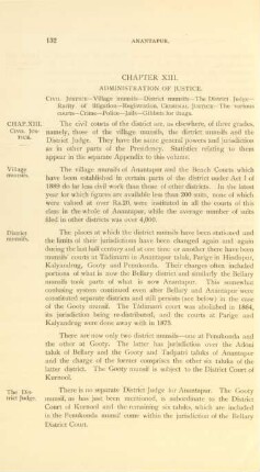 Chapter XIII. Administration of justice