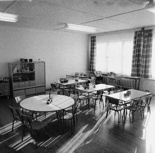 Dresden-Johannstadt, Elisenstraße. Kindergarten. Gruppenraum