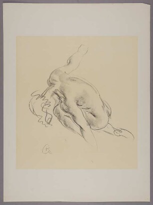Mappe "Georg Kolbe. Handzeichnungen", Blatt 1