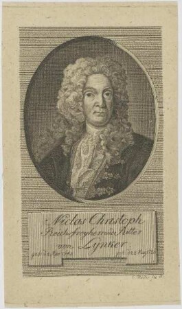 Bildnis des Niclas Christoph von Lynker