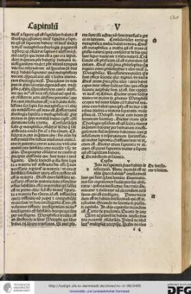 De intellectu et scientia, capitulum v.