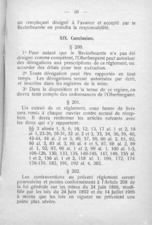 XIX: Conclusion §§ 200-204.