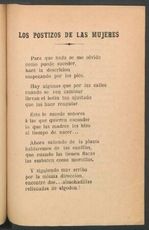 Los postizos de las mujeres
