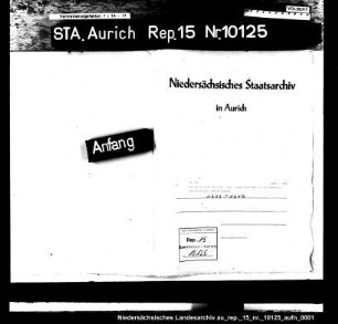 Der praktische Arzt Dr. med. Louis Schrader in Friedeburg, Carolinensiel und Wittmund