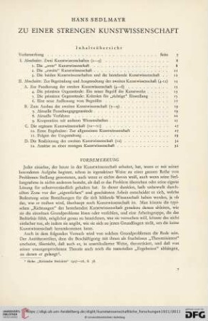 Vorbemerkung