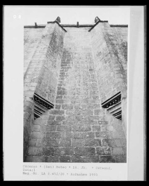 San Mateo — Ostfassade