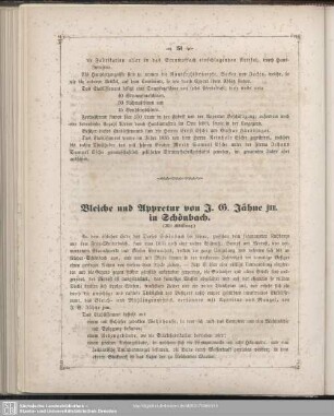 Bleiche und Apprentur von J. G. Jähne jun. in Schönbach