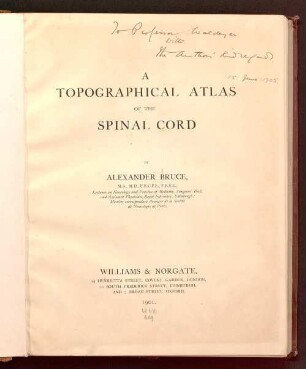 A topographical atlas of the spinal cord