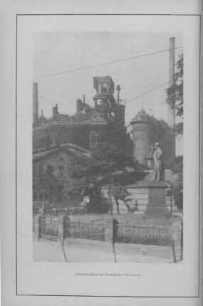 Stummdenkmal mit Neunkircher Eisenwerk