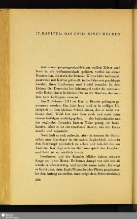 17. Kapitel: Das Ende Eines Helden