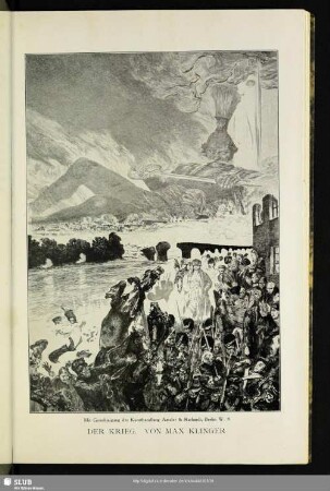 Der Krieg. Von Max Klinger
