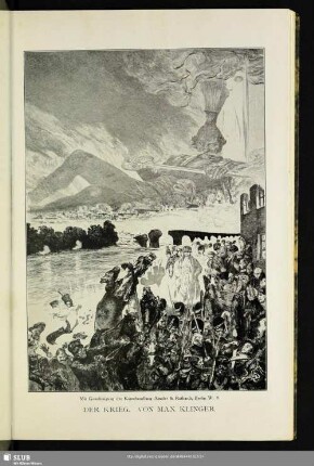 Der Krieg. Von Max Klinger