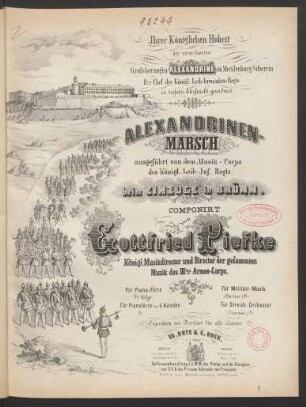 Alexandrinen-Marsch : für Piano-Forte