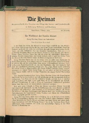 Nr. 2 Neumünster, Februar 1956 63. Jahrgang