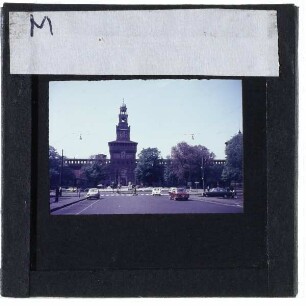 Mailand, Castello Sforzesco : Torre del Filarete