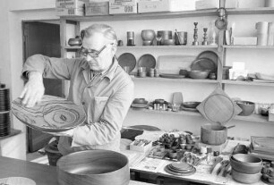 Drechsler-Werkstatt von Drechslermeister Karl Kremel in Bulach