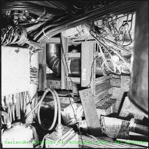 Blick in die Primärzelle der Kompakten Natriumgekühlte Kernenergieanlage (KNK)