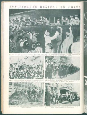 Actividades bélicas en China