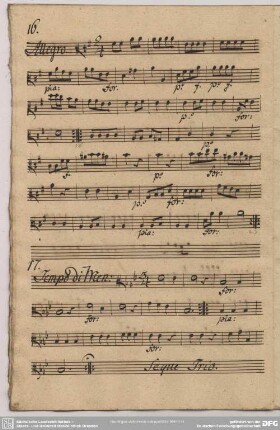 16. Allegro, D-Dur