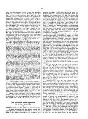 Die weltliche Sonntagsfeier