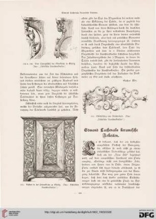 Edmond Lachenals keramische Arbeiten