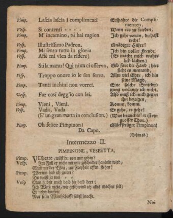 Intermezzo II
