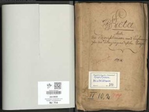 Requisitionen und Lieferungen für das Winzingerodische Corps (kaiserlich- russische Truppen)