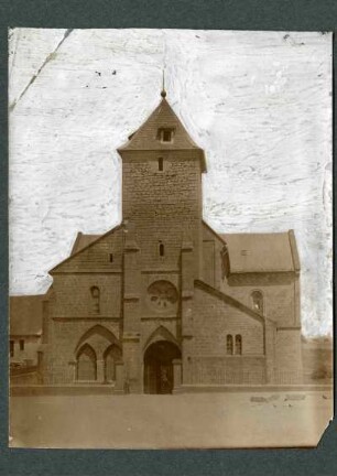 Westseite der Klosterkirche