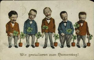 Wir gratulieren zum Namenstag!
