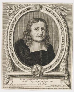 Bildnis des Georgius Hieronymus Welschius