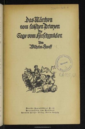 Das Märchen vom falschen Prinzen
