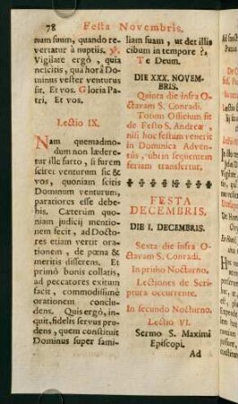 78-80, Festa Decembris