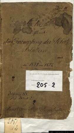 Schutzimpfung gegen Blattern, Band II