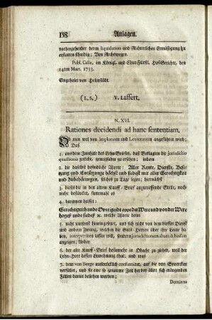 Num. XVI. - Num. XXXVII.