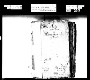 Betriebsangelegenheiten bei Morgenstern Erbstolln bei Reichstädt