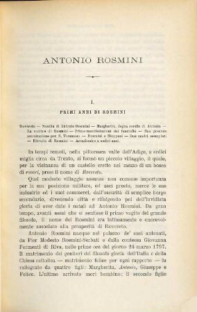 Antonio Rosmini e il suo monumento in Milano