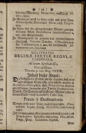 Illustratio Decimæ Tertiæ Regulæ Cardinalis. - Illustratio Decimæ Quartæ Regulæ Cardinalis.