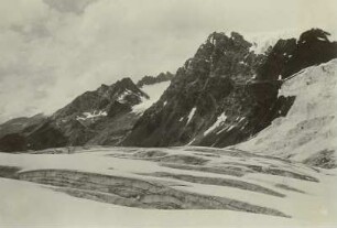 Österreich. Ötztaler Alpen. Hoch-Vernagelwand mit Langtauferer-Ferner