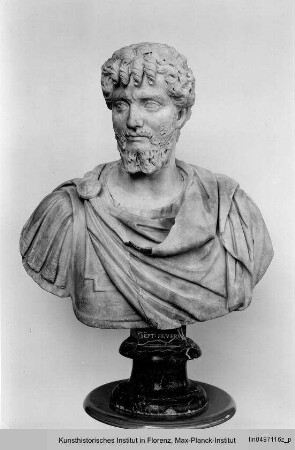 Kaiser Septimius Severus (Kopf auf nicht zugehöriger Büste) : Kaiser Septimius Severus (Kopf)