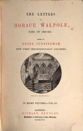 The letters of Horace Walpole, Earl of Oxford. 3