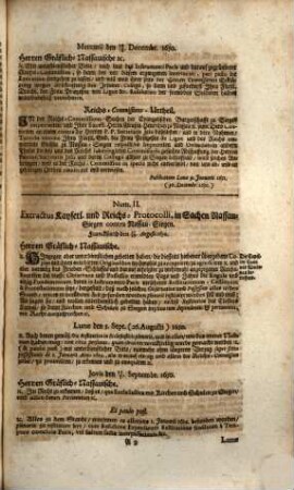 Ad Num. XI. Die Nassau-Siegische noch nicht völlig erfolgte Restitution und continuirende Religions-Beschwehrden betreffend