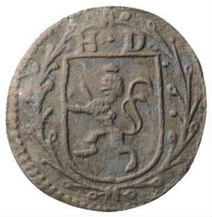 Fundmünze, 2 Kreuzer, 1744