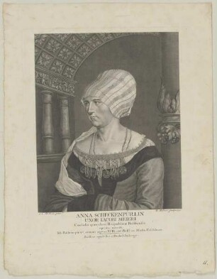 Bildnis der Anna Scheckenpürlin (eigentlich Dorothea Kannengiesser)