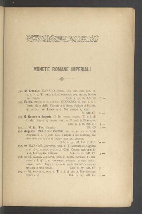 Monete romane imperiali