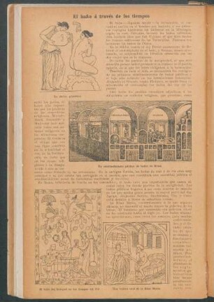 El baño a través de los tiempos