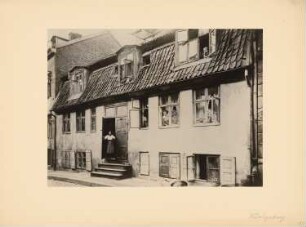 2-geschossiges Wohnhaus, Königsberg: Ansicht