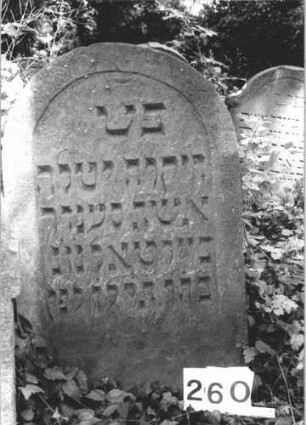 Grabstein 260