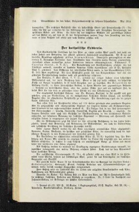 ¬Der¬ katholische Erdkreis