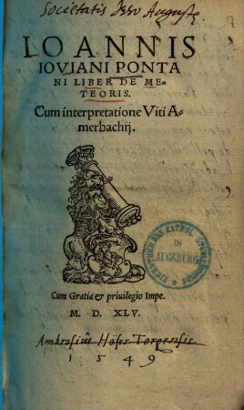 Liber de meteoris
