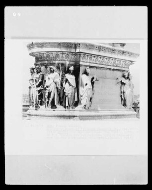 Monumento a Vittorio Emanuele II & Altare della Patria & Nationaldenkmal & Altar des Vaterlandes — Relief